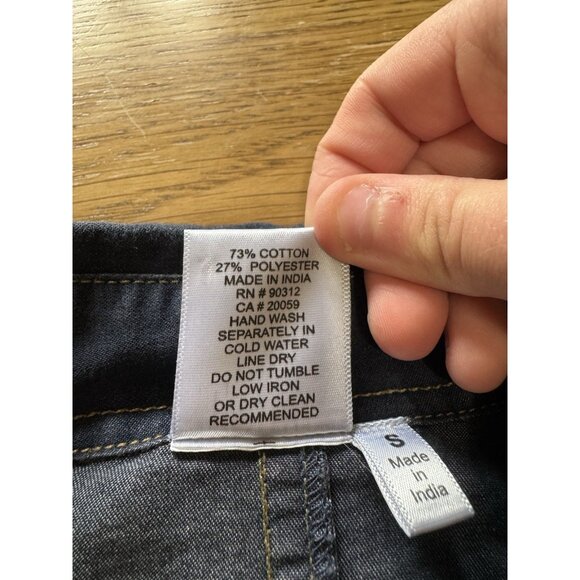 Parsley & Sage Women Jean Style ‎ Button Up Embroidered Long Sleeve Shirt Size S - Picture 4 of 13